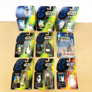 441*Kenner TOMY スターウォーズ フィギュア 9体まとめて R2-D2/C-3PO/ルーク/オビ・ワン/ダース・ベイダー/ハン・ソロなど【未開封品】