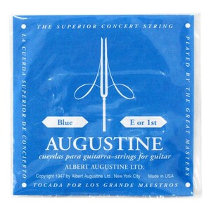 AUGUSTINE BLUE 1弦 オーガスチン 青 クラシックギター弦 バラ弦