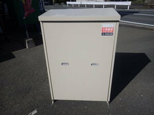 ホクエイ　ボンベック　家庭用　LPガス容器収納庫【H20-W型】20kg×2本
