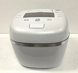 【A191】中古品　TIGER　タイガー圧力IHジャー炊飯器　JPI-S100　1.0L　5.5合　2023年製　ミストホワイト　通電確認済