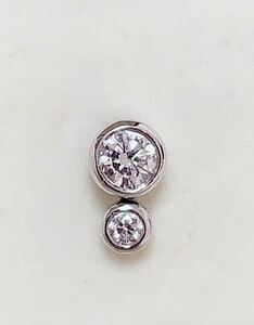 【 LAZARE 】キラキラ ★ 綺麗なダイヤピアス ★ トータル０.４ct ★ ２２万 ★ 送料無料 ★月末まで値下げ ★