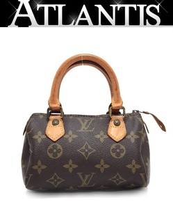 ルイヴィトン LOUIS VUITTON ミニスピーディ ハンドバッグ モノグラム M41534 【64351】