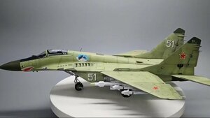 1/48 ロシア空軍 MIG-29 組立塗装済完成品