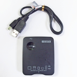 即決 送料無料 I・O DATA アイオーデータ マルチカードリーダー「USB2-C8RWG」SM xDピクチャーカードも対応 ★動作確認済み