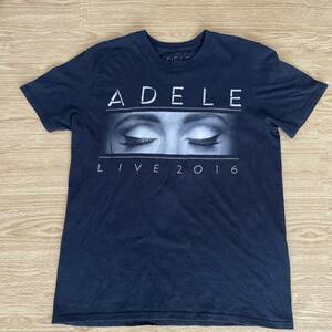 ADELE LIVE 2016 アデル Tシャツ ジェリーロレンゾ着用　検(レッチリ　ニルバーナ　ビースティボーイズ