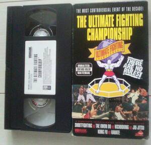 【匿名発送・追跡番号あり】 VHS THE ULTIMATE FIGHTING CHAMPIONSHIP 2 UFC