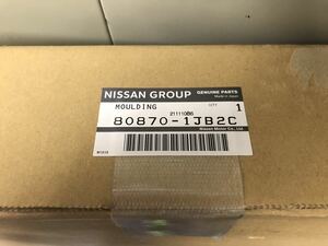 未使用　E52 エルグランド　右フロントドアモール　GAE 80870-1JB2C ライダー　ハイウェイスター