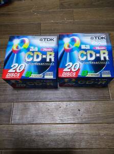 低速 CD-R 40枚セット TDK 青タフ