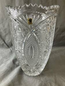 ADERIA CRYSTAL アデリアクリスタル　花器　花瓶　フラワーベース　インテリア　華道　硝子製品