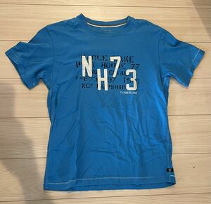 ティンバーランド　ニューハンプシャー　timberland スカイブルー 半袖Tシャツ tシャツ Mサイズ