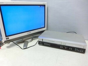 HITACHI 日立 DVD/VHS レコーダー DVL-PF8 2005年製 通電OK ジャンク品 NY3657