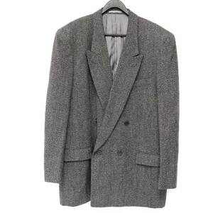 クリスチャン ディオール ダブルジャケット スーツ コート 80年代 90年代 ビッグサイズ オーバーサイズ ビッグシルエット Christian Dior