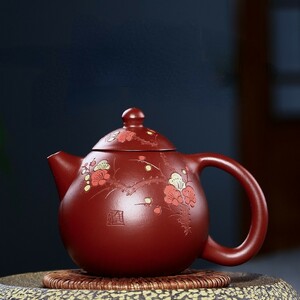 ティーポットおしゃれ 紫砂茶壺 耐熱 土瓶 湯飲み 茶器 きゅうす 急須 おしゃれ 中国製 焼き物 ティーポット おすすめ お茶 逸品 lh899