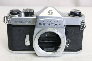 送料込み。中古。ファインダーに線。ペンタックス PENTAX SPOTMATIC SP 　ボディ　 一眼レフ　管理W6