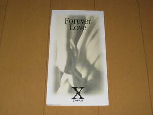 Forever Love X JAPAN 8cmシングルCD AMDM-6170 カラオケ付き Yoshiki Toshi Hide Pata Heath