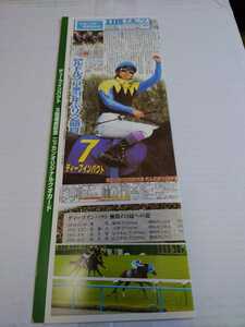 競馬　武豊　ディープインパクト　3冠達成記念　日刊スポーツ　オリジナル　クオカード　3枚