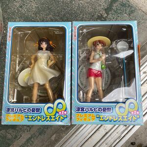 【K店G-16】（未開封）涼宮ハルヒの憂鬱 エンドレスエイト プレミアムフィギュア 2体セット