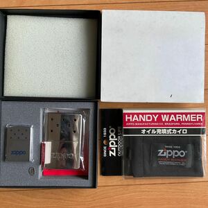 珍品 ZIPPO&ハンディウォーマー(オイル充填式カイロ)未使用