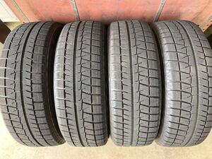 ◆中古 ブリヂストン 発泡ゴム◆バリ山 ブリザック REVO GZ 215/60R16 4本 2014年製造品 BRIDGESTONE レボGZ