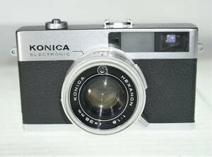 　クラッシックカメラ・コニカ　『　Konica　AUTO　SE　ELECTRONIC　』