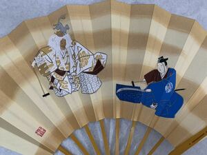 京都祇園祭　長刀鉾　扇子　稚児　非売品　未使用 林美木子　能「小鍛冶」之図