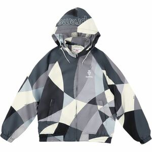 XL SUPREME × EMILIO PUCCI た21SS Sport Jacket アーカイブプリント ブルゾン Black XL ナイロン シュプリーム エミリオプッチ 激レア