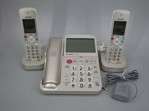 SHARP シャープ デジタルコードレス電話機 　JD-BAT95　/　JD-KT520　まとめて　通電OK　現状品　（TSDWE