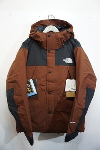 新品正規 22AW THE NORTH FACE ザノースフェイス MOUNTAIN DOWN JACKET マウンテン ダウン ジャケット ND92237 茶 L 本物 207N▲