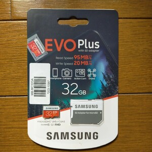 SAMSUNG サムスン microSDHC 32G EVO PLUS Class10 マイクロSD y7797-1-HE12