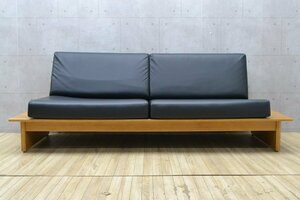 W554■TEORI テオリ■OMO SOFA オモ ソファ■ソファ 2.5P■幅180㎝　竹集成材■アームレスソファ