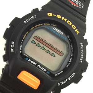 カシオ Gショック FOX FIRE クォーツ 腕時計 DW-6600B メンズ 未稼働品 ファッション小物 QR052-163