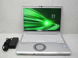 ☆1円☆第8世代☆CF-SV8RDAVS.高解像度.累積4360☆Core i5 1.60GHz/8GB/SSD256GB/Sマルチ/無線/Bluetooth/カメラ/Office/Win11 DtoD領域☆