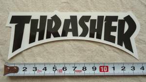 THRASHER Die Cut Logo Sticker %off スラッシャー ダイカット ロゴ ステッカー SB スケートボード レターパックライト