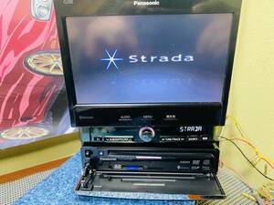 中古 パナソニック CN-HX910D/7V型ワイドVGA インダッシュモニター Panasonic/Strada★ ジャンク 