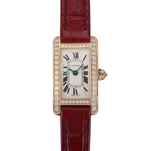 カルティエ Cartier タンク アメリカン ミニ WB710014 ホワイト文字盤 未使用 腕時計 レディース