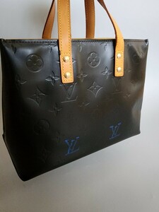 美品　LOUIS VUITTON　ルイヴィトン　ヴェルニ　モノグラム　リードpm　ハンドバッグ　黒