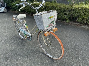 昭和レトロ　キンキサイクル　NICE　24型5段　婦人スポーツ車　長期保管未使用車　現状販売　ツインライト