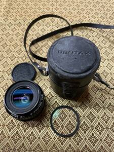 美品★SMC PENTAX-A 1:2 28mmレンズ★収納バック・レンズカバー付