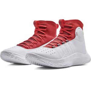 Under Armour CURRY 4 FLOTRO White Red 28cm アンダーアーマー カリー フロトロ ホワイト レッド US10 白 赤