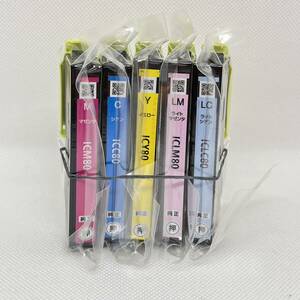 EPSON エプソン 純正インクカートリッジ　とうもろこし　IC6CL80内　5色セット　ICM80 ICC80 ICY80 ICLM80 ICLC80 標準容量