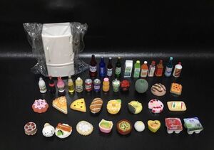 ミニチュア ドール 人形 フィギュア カスタムドール 撮影用 冷蔵庫 食品 飲料 セット C　B220627