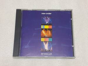 NEW OORDER/BBC RADIO 1 LIVE IN CCONCERT 輸入盤CD UK RROCK POP エレポップ 92年作