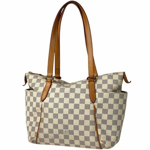 【在庫一掃】 ルイ・ヴィトン Louis Vuitton トータリー PM ショルダーバッグ トートバッグ ダミエアズール ホワイト N51261 【中古】