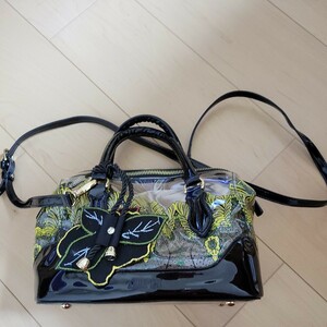 ANNA SUI　アナスイ　ビニール　ショルダーバッグ　レディースバッグ