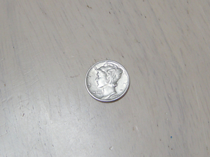 ★1枚の価格★　アメリカ マーキュリーダイム コイン（リバティヘッド 10セント） 銀貨　複数、大量購入可能です