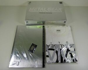 [IM] PS1　メタルギアソリッド　MGS1　プレミアムパッケージ　限定版　コナミ　欠品あり