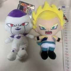 ドラゴンボール　Chibi  ぬいぐるみ　フリーザ様　スーパーサイヤ人ゴテンクス