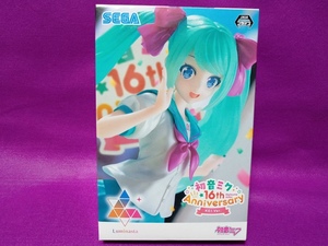 【送料無料】初音ミクシリーズ Luminasta “初音ミク 16th Anniversary” KEI Ver. フィギュア　【新品・未開封・匿名配送】 