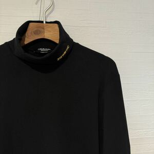 美品 カルバンクライン Calvin Klein 205W39NYC タートルネック カットソー M ラフシモンズ期 ブラック 黒色 RAF SIMONS プラダ アーカイブ