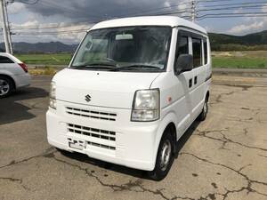 スズキ　エブリー　バン　H23年車　車検２年付き　バッテリー新品　走行距離38797ｋｍ　